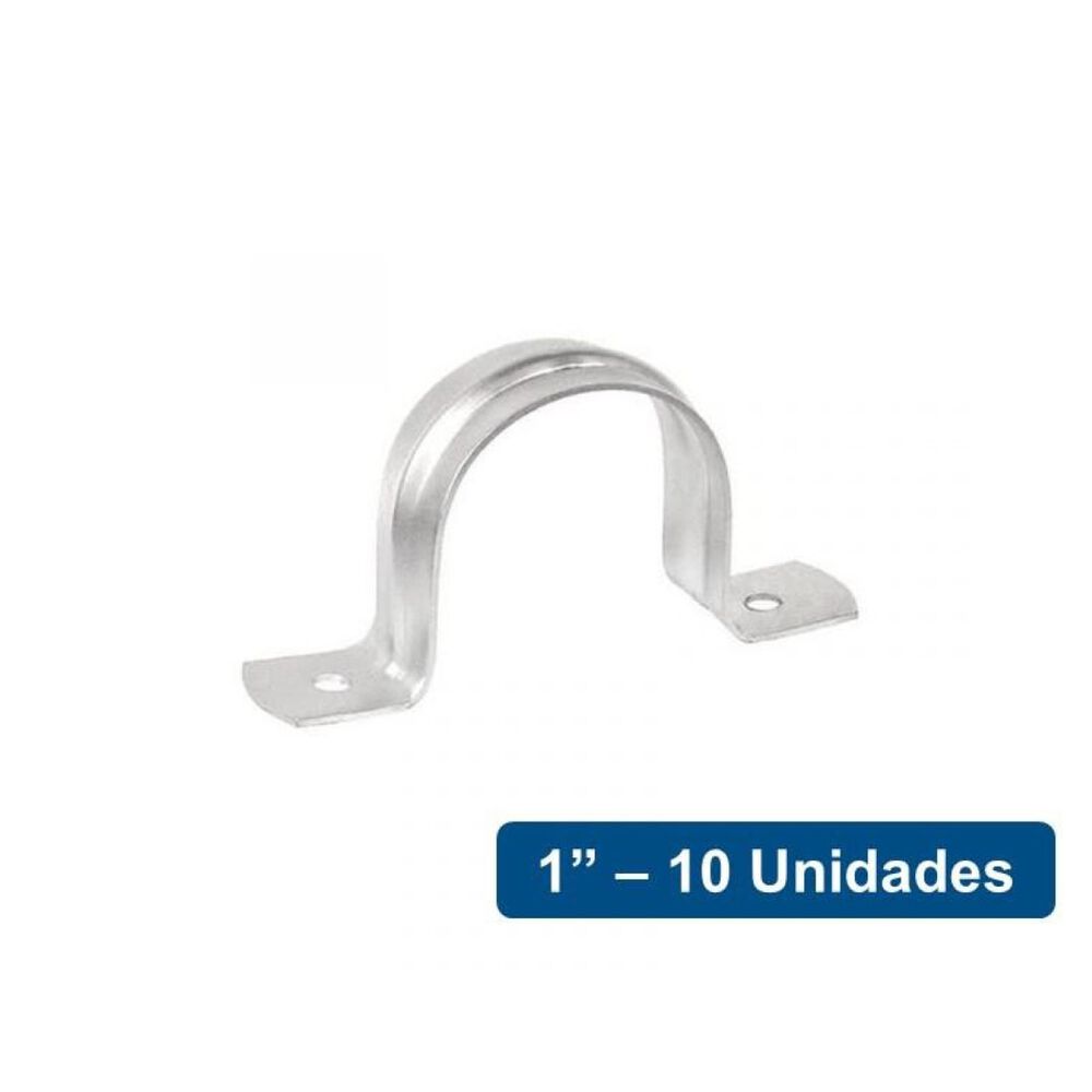 Abrazaderas Omega Metálicas 1 10un Volteck image number 0.0